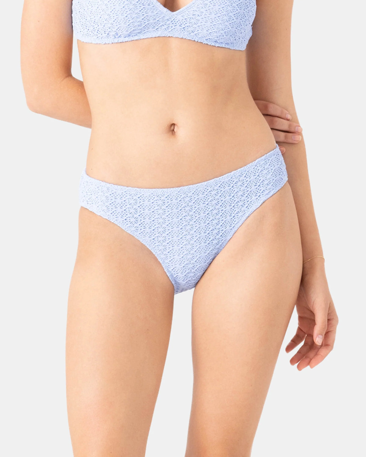 Crochet Hipster Full Bikini Bottom