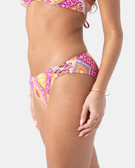 La Palma Lace Up Hipster Bikini Bottom