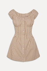 x BELLA HADID Mustang Mini Dress - Rodeo Gingham
