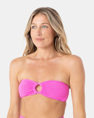 Haleiwa Bandeau Bikini Top