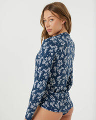 Hibiscus Haven Sea Skippin Rashguard