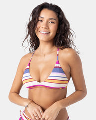 Sunset Swells Cut Out Bralette Bikini Top