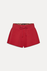 Noah Mini Shorts - Strawberry Red