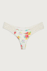 Tanner Shine Cheeky Bikini Bottom - Sweet Hibiscus