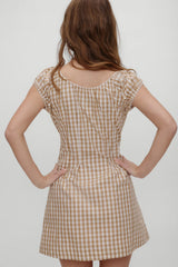 x BELLA HADID Mustang Mini Dress - Rodeo Gingham