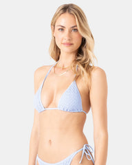 Crochet Mini Tiki Triangle Bikini Top