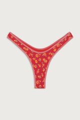 Full Moon Micro Bikini Bottom - Summer Flower