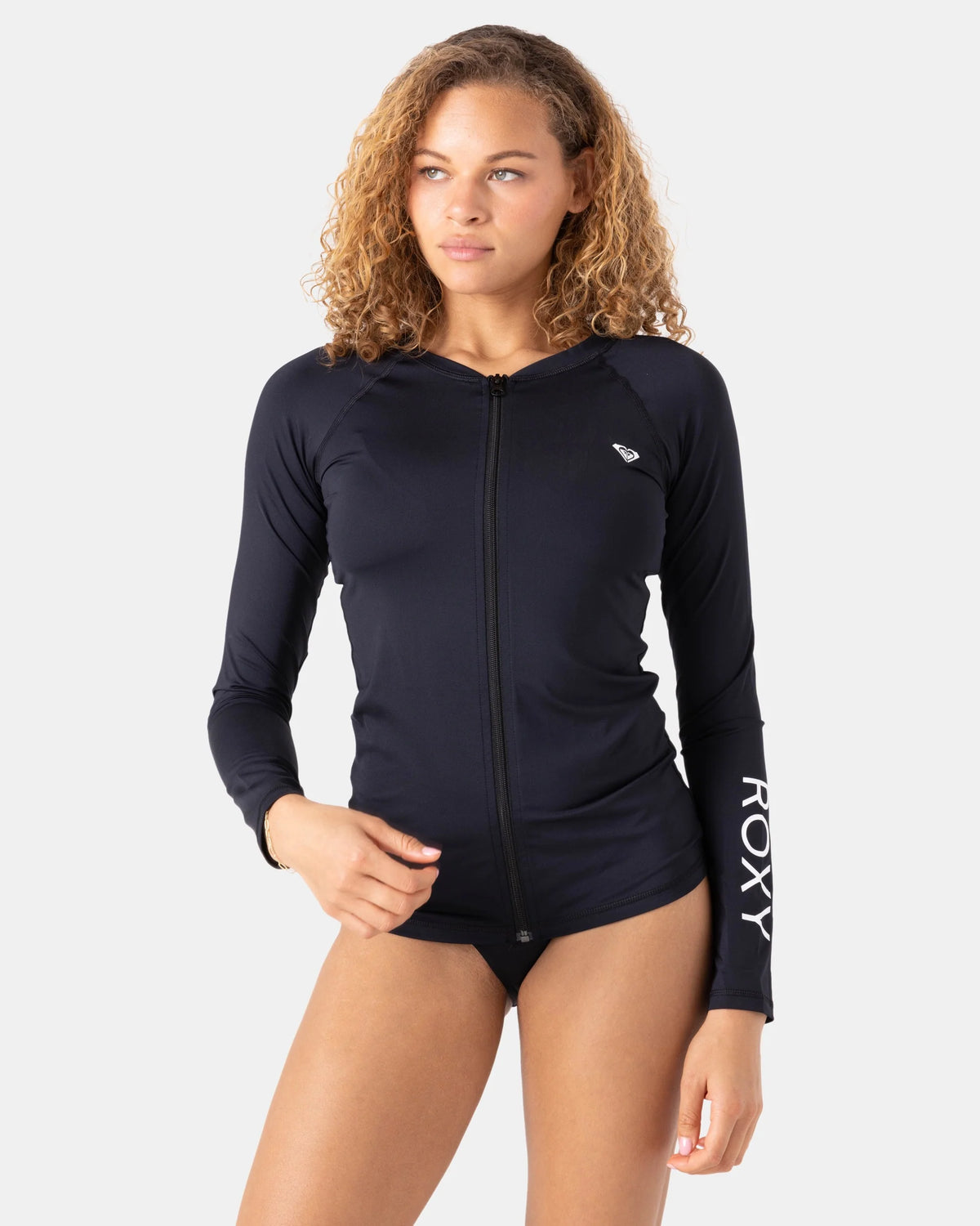 New Essentials Ls Zip Rashguard