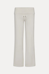 Dawson Knit Fold Over Pants - Honeymoon