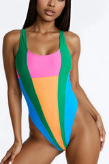 Manhattan Beach Moment 1 Piece Swimsuit - Multi Color