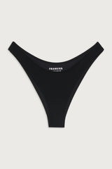 Dove Terry Classic Bikini Bottom - Black