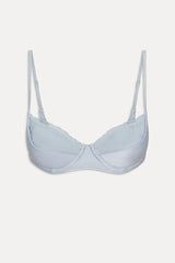 Austin Underwire Shine Bikini Top - Frosting