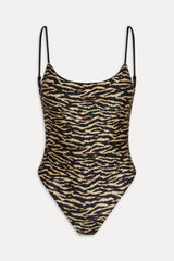 x Réalisation Par Juliet One Piece Swimsuit - Vintage Tiger
