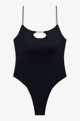 Rutherford Cheeky One Piece Swimsuit - Black