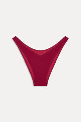Harper Cheeky Bikini Bottom - Vino