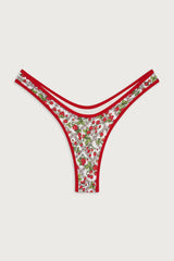 Full Moon Micro Bikini Bottom - Berry in Love