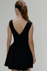 Marley Cotton Eyelet Mini Dress - Eclipse