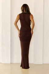 Vanity Nights Maxi Dress Chocolate