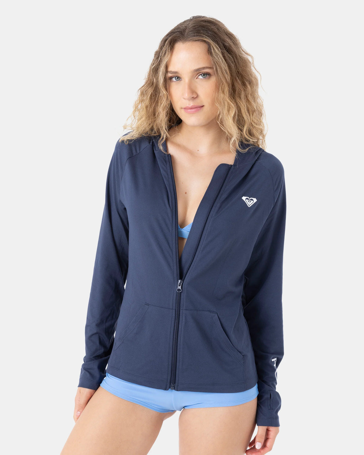 Long Sleeve Hoodie Zipped Rashguard