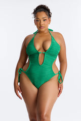 Kehlara 1 Piece Swimsuit - Kelly Green