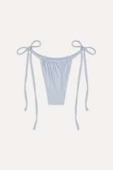 Tia Skimpy Shine Bikini Bottom - Frosting