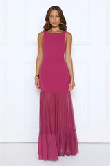 Bloomed With Love Maxi Dress Plum