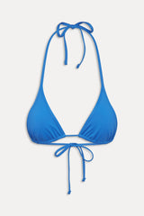 Paradise Micro Halter Bikini Top - Lake Blue