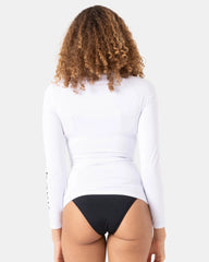 New Essentials Ls Zip Rashguard