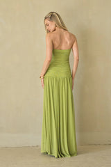 NIA Beverly Mesh Maxi Dress