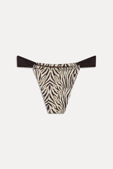 Beckett Micro Bikini Bottom - Zebra