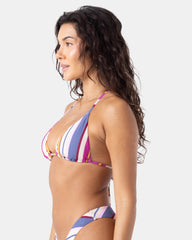 Sunset Swells Tiki Triangle Bikini Top