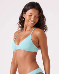 SD Beach Classics Athletic Triangle Bikini Top