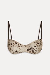 x JENNIE Magnolia Shine Bikini Top - Marrakesh