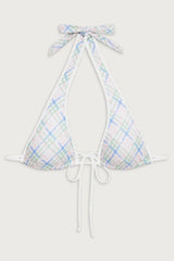 Diana Halter Bikini Top - Cottage Meadow