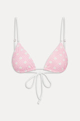 Elena Reversible Micro Bikini Top - Sprinkles