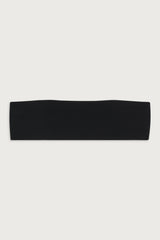 Jada Terry Bandeau Bikini Top - Black