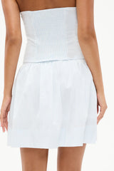 Tory Striped  Skirt - Saltwater Stripe