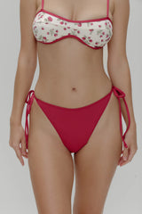 Romeo Cheeky String Bikini Bottom - Rosebud