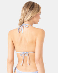 Crochet Mini Tiki Triangle Bikini Top