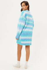 Zoe Knit Cardigan Sweater - Blue Horizon