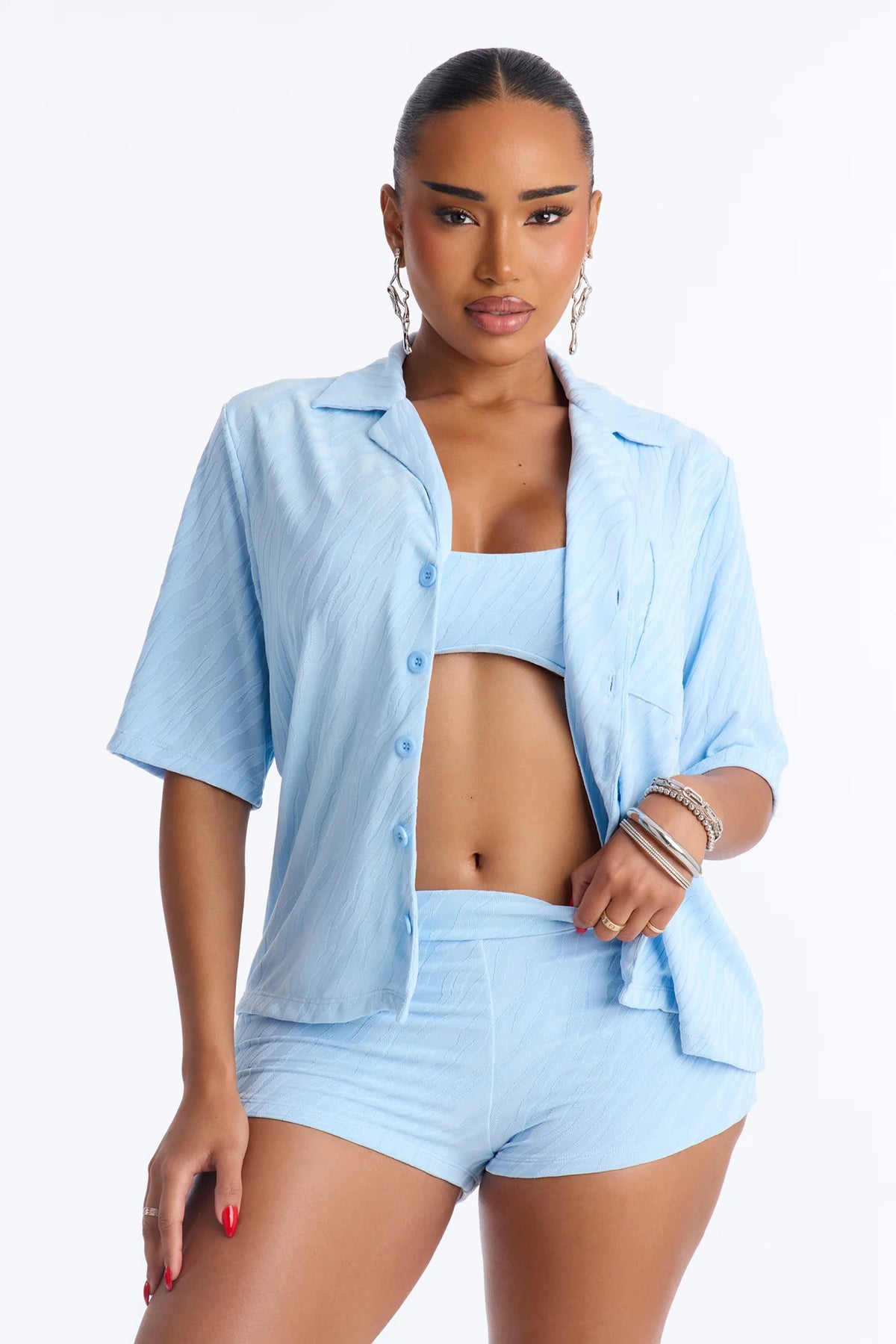 Lagoon Baby 3 Piece Bikini Set - Blue