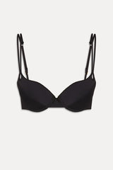 Cherish Push Up Bikini Top - Black