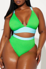 Eileen 2 Piece Bikini - Lime
