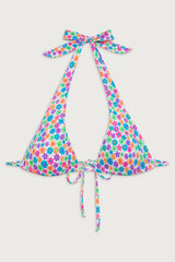 Diana Floral Halter Bikini Top - Forever Flower