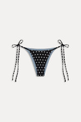 Mackenzie Reversible Cheeky Bikini Bottom - Frost